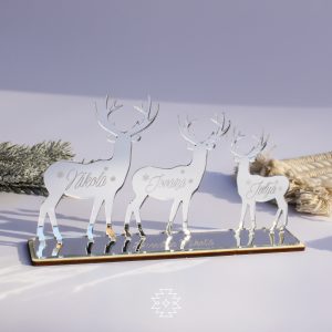 Porodica irvasa sa 3 člana (srebro/zlato)